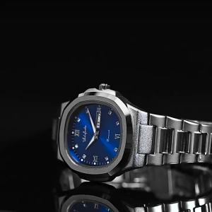 HOTIOriginal Automatic Pure Mechanical Watch Men Cut Out Tourbillon Luminous Waterproof Double Calendar Business Simplicity High-End