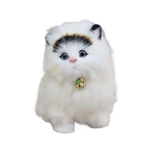 Simulated Pets Unique Exterior Styling Simulated Toy Soft Hair Cute Atmosphere Tiger Stripe Big Eyes