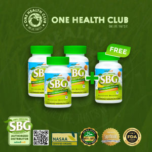 (SBG) Salveo Barley Grass Capsules In A Bottle 3+1 Promo