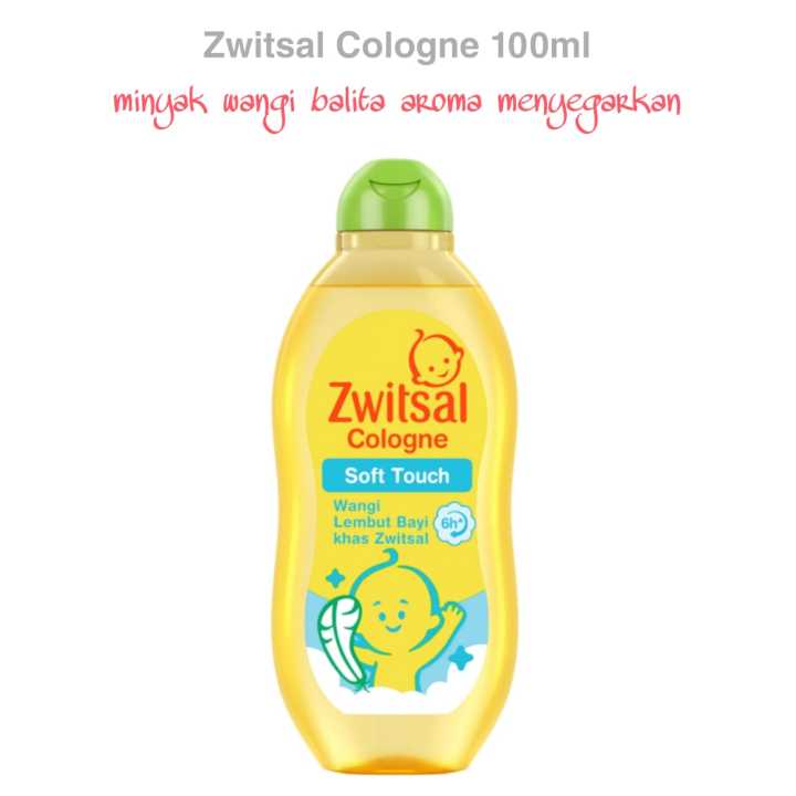 ZWITSAL Parfum Bayi / Zwitsal Baby Cologne Soft Touch - 100 ml