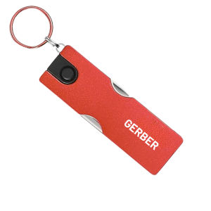 TL141 Multifunctional Nail Scissors Pocket Nail File Folding Key Chain With Scissors Flashlight