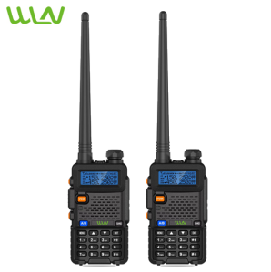 WLN KD-UV1 5W Portable Two Way Walkie Talkie Radio UHF VHF 400-470MHz/ 136-174MHz - SET OF 2