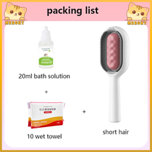 Pet Grooming Brush Sisir Sikat Bulu Anjing Dan Kucing Sisir Pijat Rambut Hewan Perawatan Peliharaan