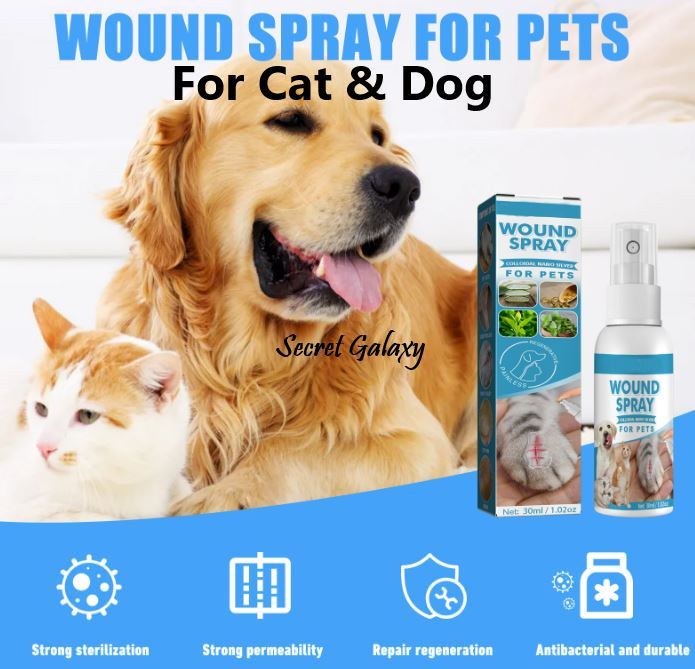 WOUND CARE DISINFECTANT & ANTISEPTICS SPRAY CAT & DOG Lazada