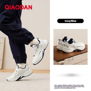 Qiaodan ACE Women Sneakers Winter Fleece Warm Tennis Casual Cozy Grip Running Shoes QXL042251409
