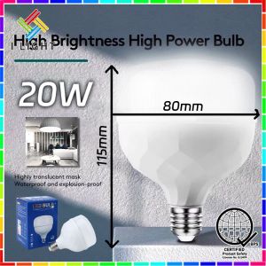 (Fast Delivery)E27 LED Bulb 220V 6500K Light Bulb 20W/30W/40W/60W Household Light Lamp