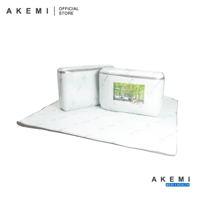 AKEMI M+H Bamboo Charcoaled Mattress Topper