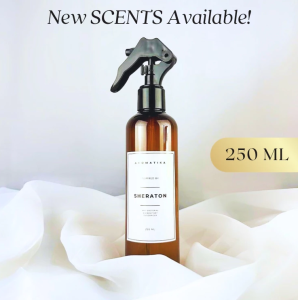 AROMATIKA - 250ml/100ml - Linen Spray - Hotel Scent Fragrance Room Car Linen Disinfectant Spray