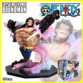 ONE PIECE LUFFY GEAR 4 BOUNCE MAN Combat Ver. Action Figure Miniatur Pajangan Gir Fourth 4th Boundman. 
