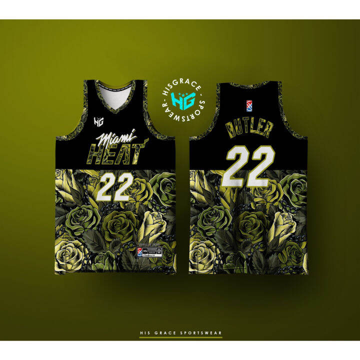 Miami heat green clearance jersey