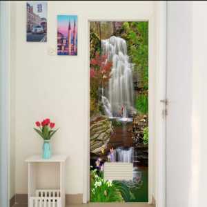 Stiker Pintu Kamar Mandi Stiker Toilet Kamar Mandi Cetak Sendiri ( COD )FLYSTAR STORE