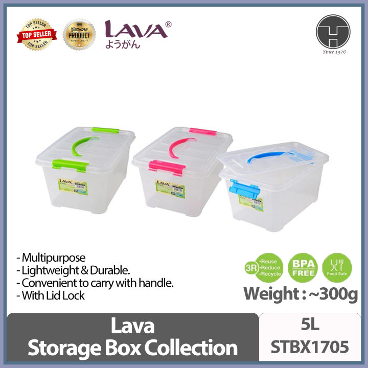 [TeoHin] Lava Storage Box/ Kotak Simpanan / 储物盒 / 收纳箱 / Toy Box ...