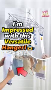 304 Stainless Steel 4mm 60 Clips Hanger for Drying Clothes Stainless Hanger Clips Heavy Duty Clips