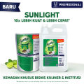 Sunlight Professional Sabun Cuci Piring Cair Jeruk Nipis 5L - Jerigen. 