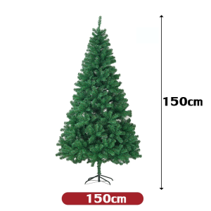 คริสต์มาส ต้นคริสต์มาส ปลอม ขนาดใหญ่ ทนทาน คุณภาพสูงสุดPVC ขนาด 60/120/150/180/210cm Christmas Tree