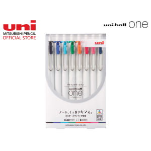 uni-ball One 8 colours set 0.38mm