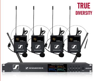 Sennheiser SKM9400 UHF Professional Wireless Microphone 4-Channel UHF Auto Scan True Diversity Handheld Mic for Business Wedding Party Speech