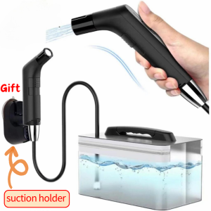 [Free Holder]Portable Shower Rechargeable Handheld Sprayer Automatic Portable Electric Bidet For Personal Hygiene Cleaning