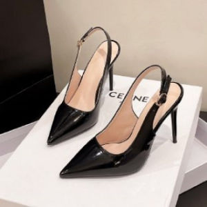 Free Shipping High-Heeled Shoes 2026 Summer Collection Closed-Toe Pointed-Toe Plus-Size Stiletto Heel Elegant WomenS Shoes Buckle Sandals For Women