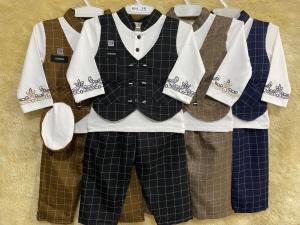 Two Mix Baju Muslim Anak Laki Baju Koko Anak Cowok 1 - 15 Tahun Katun Premium dj904