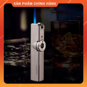 Bật Lửa Hộp Quẹt Khò Gas 1 Tia Cực Mạnh Jobon ZB 801 - Dùng Gas Cao Cấp