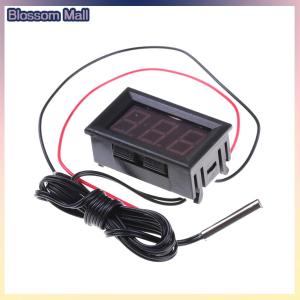 [Blossom] New Red DC12V Digital Thermometer With Temp Probe -50~110C Temperature Detector LED