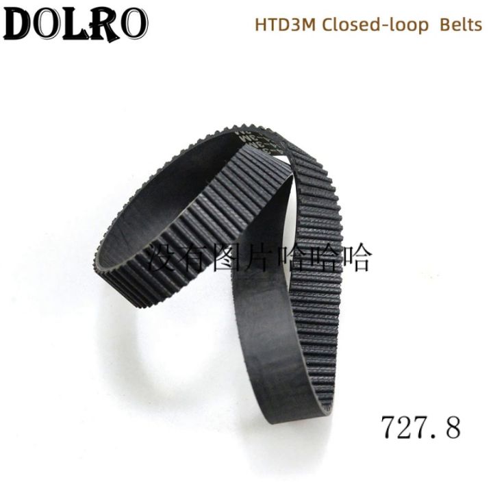 5x HTD 3M Zahnriemen 408 - 136 Zähne 10mm Breite Synchronriemen