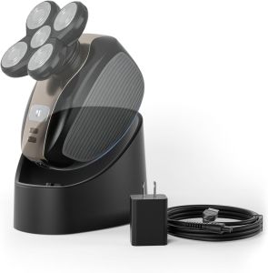 Charging Dock for Freebird FlexSeries Electric Head Hair Shaver Charger Base Station for Flex Series Replacement RazorNon-slipWith drainage holes