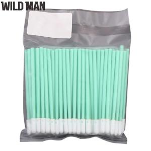 100pcs/Bag Cotton Swab Cleaner Dust-proof Cotton Micro Swab Anti-static Strong Absorbent for Clean Focus Lens Protective Windows