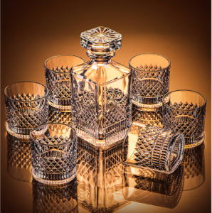 Crystal glass foreign wine glass whisky brandy glass spirit glass