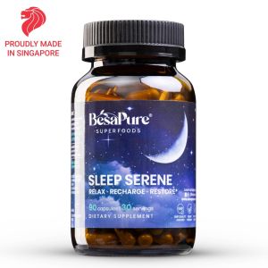 Sleep Serene Natures Sleep Solution Deep Sleep & Relaxation [Melatonin-Free Sleep Supplement]