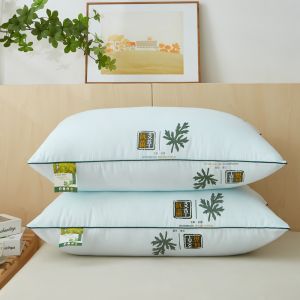 หมอน หมอนไมโครไฟเบอร์ นุ่ม ป้องกันไรฝุ่นและแบคทีเรีย 400g 700g 800g หนา หมอนโรงแรม 5ดาว สารสกัดอาร์เทมิเซียสำหรับกำจัดไร