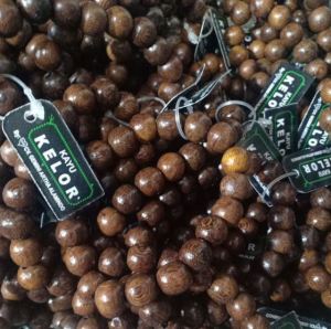 Gelang Kayu Galih Kelor 10 mm/ Gelang Kayu Kesehatan Kelor Asli / Gelang Tasbih Kelor Muslim