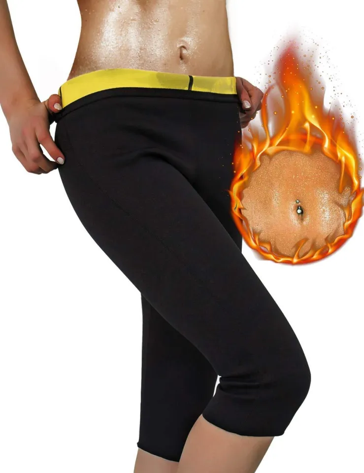 Women's Slimming Pants Hot Weight Loss Fat Sweat Sauna Capris Leggings  Shapers