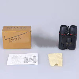 30x60 Sakura Telescope Foldable Day Night Vision Optical Binocular Telescope