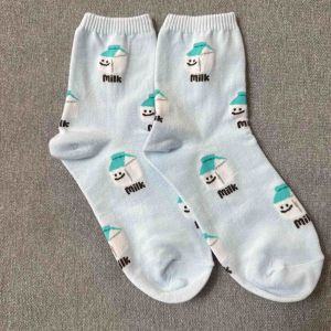 Fashion Food Pattern Bread Shrimp Chips Donut -Icon Socks
