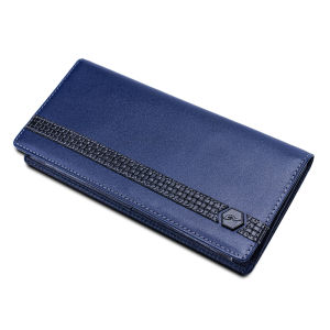 JFR Dompet Panjang Pria Bahan Kulit Asli Motif Full Grain JS12