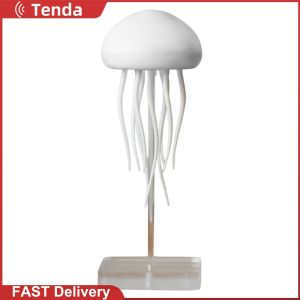 3D Jellyfish Night Light Indoor Lighting for Bedroom Decor USB Rechargeable Atmosphere Lamp