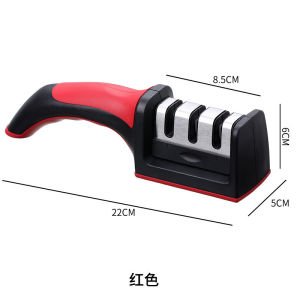 Stik Asahan Pisau Daging / Asahan Pisau Stik impor 10 Inch Pengasah Pisau Motif Stik Stainless Gagang ABS Knife Sharpening
