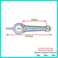 Tay Biên 12x20x73mm Máy Nén Khí | Tay Dên 47 Máy Nén Khí - Sử Dụng Piston 47 Chất Liệu Nhôm Nguyên Khối. 
