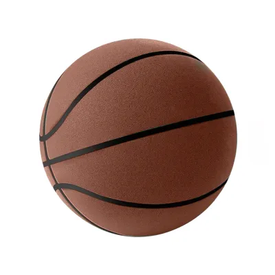 Quiet Indoor Basketball Silent Foam Training Ball Slip-Resistant Rebound Control Basketball for Home Practice