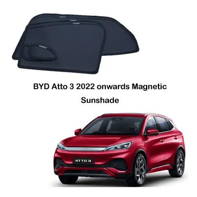Magnetic Sunshades for BYD Atto 3 (From Year 2022 onwards)