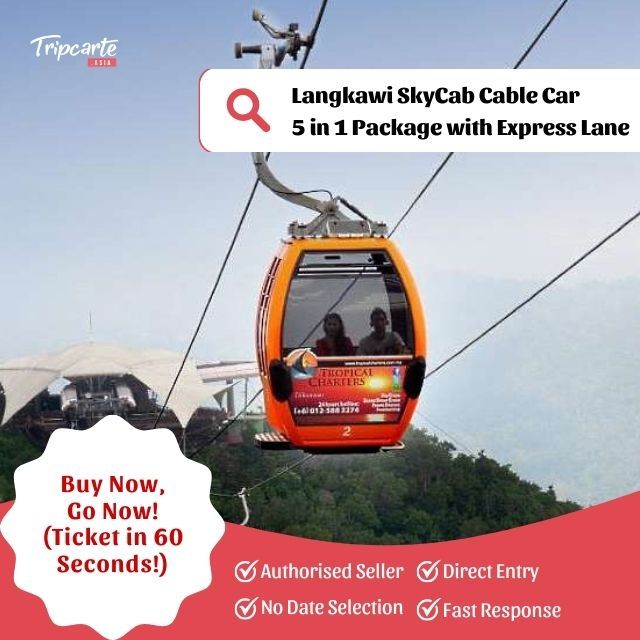 [PROMO DISKAUN ] Langkawi SkyCab Cable Car 5 in 1 Package with Express