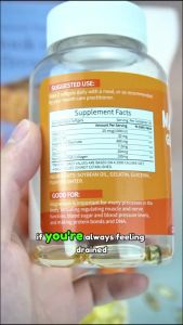 VTEAY Magnesium Glycinate Capsules Vitamin c Fish Oil For Neuromuscular Immune Health Promote Sleep