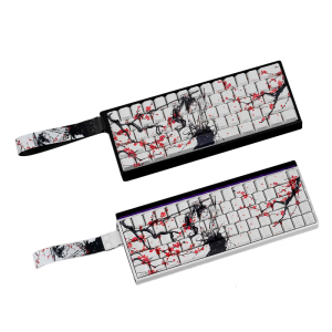ANSI ISOs Layout Original Profile Keycaps PBT Plum Blossom Side Print Keycaps For 61/64/68 Keyboards