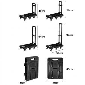 JIJI.SG Beltran Extandable Foldable Flatbed Trolley 200kg