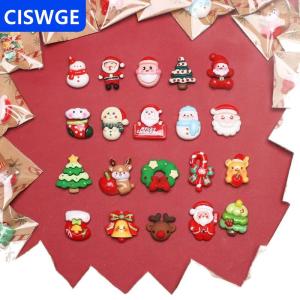 [COD] CISWGE AUTOPARTS 10Pcs Hỗn Hợp Nhựa Giáng Sinh Tủ Lạnh Nam Châm Santa Claus Người Tuyết Cây Giáng Sinh Trang Trí Trong Phong Cách Khác Nhau Cho Quà Tặng