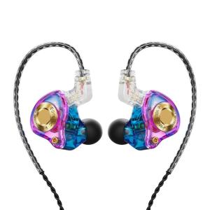 3.5mm Wire In Ear Earphones Gaming Headphone With 2pin Detachable Cable And Enhances Bass For Immersive Listenings