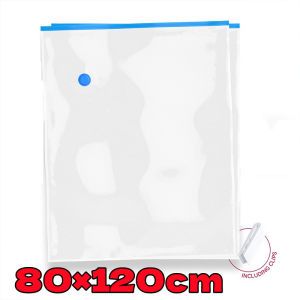 【Ready Stock】4PCS Vacuum Bags Resealable Vacuum Travel Compressed Tridimensional Pumping Quilt Clothes Storage Organizer Bag Pouch 60×80cm 80×120cm Free shipping sale