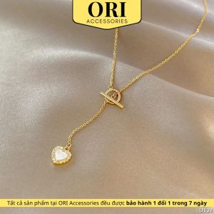 Dây chuyền nữ hình trái tim Otis độc đáo ORI ACCESSORIES D109